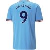 22/23 Erling Haaland #9 Manchester City Home Jersey