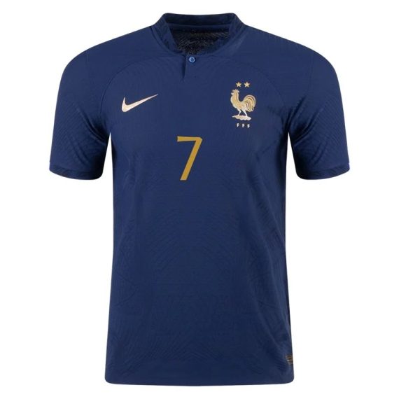 2022 Antoine Griezmann #7 France Home Jersey