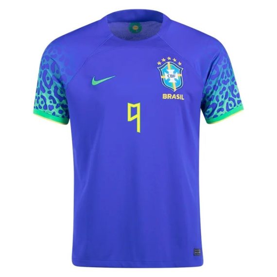 2022 Richarlison #9 Brazil Away Jersey