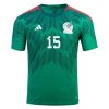 2022 Hector Moreno #15 Mexico Home Jersey
