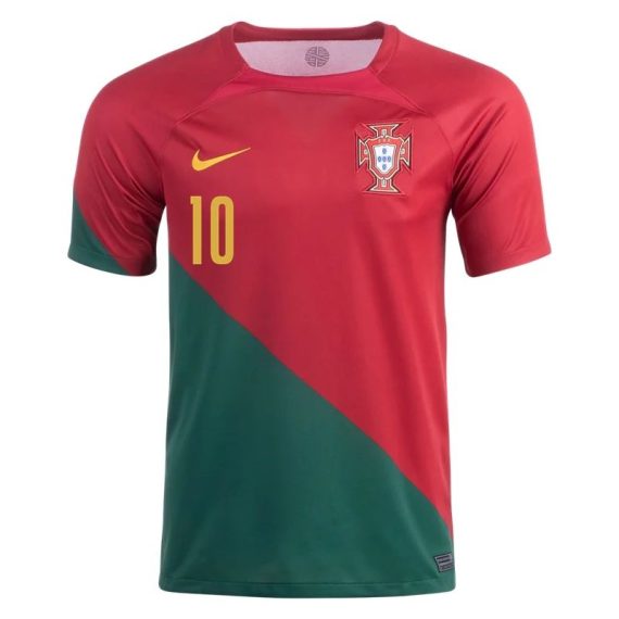 2022 Bernardo Silva #10 Portugal Home Jersey