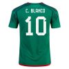 2022 Cuauhtemoc Blanco #10 Mexico Home Jersey