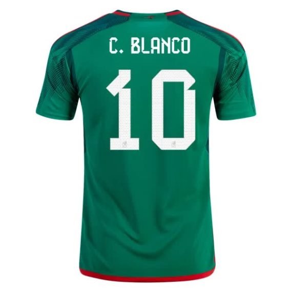 2022 Cuauhtemoc Blanco #10 Mexico Home Jersey