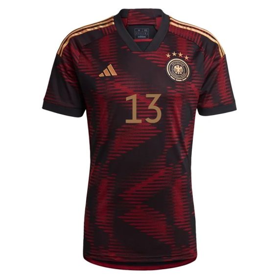 2022 Thomas Muller #13 Germany Away Jersey