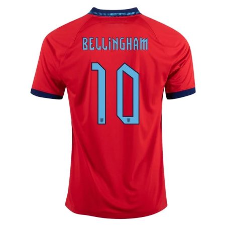 2022 Jude Bellingham #10 England Away Jersey