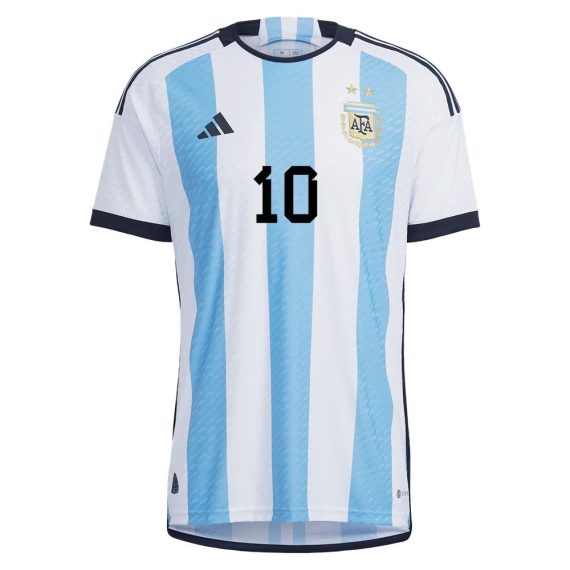 2022 Lionel Messi #10 Argentina Home Jersey