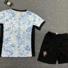 2024 Portugal Away Football Shirt Kids Size Suit