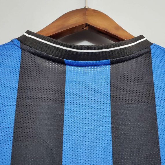 2009/2010 Retro Internazionale Milan Home UEFA Champions League Edition Football Jersey