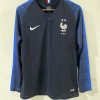 2018 Retro Long Sleeve France Home Football Shirt