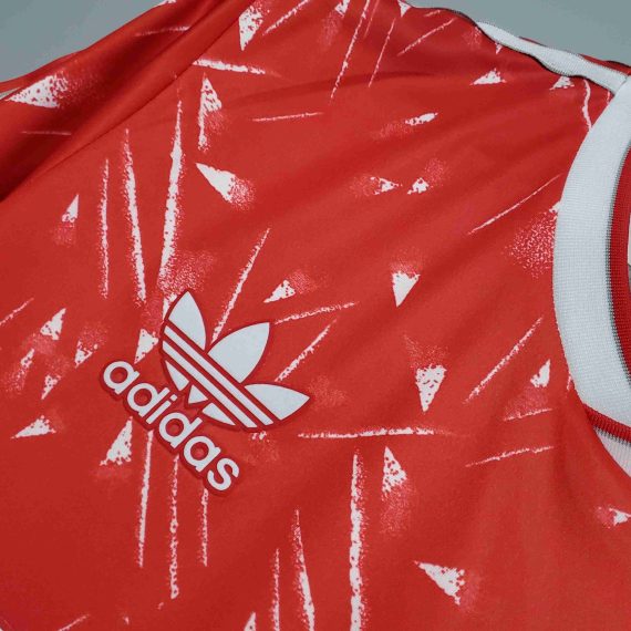 Retro 1989/1991 Liverpool Football Shirt Home