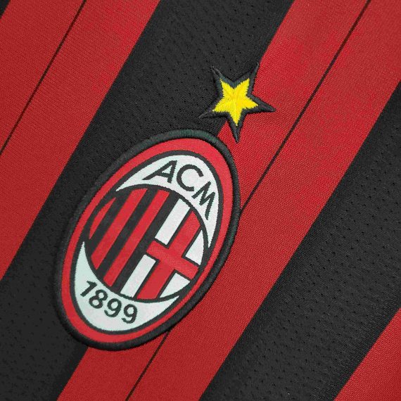 2013/2014 Retro AC Milan Home Football Shirt