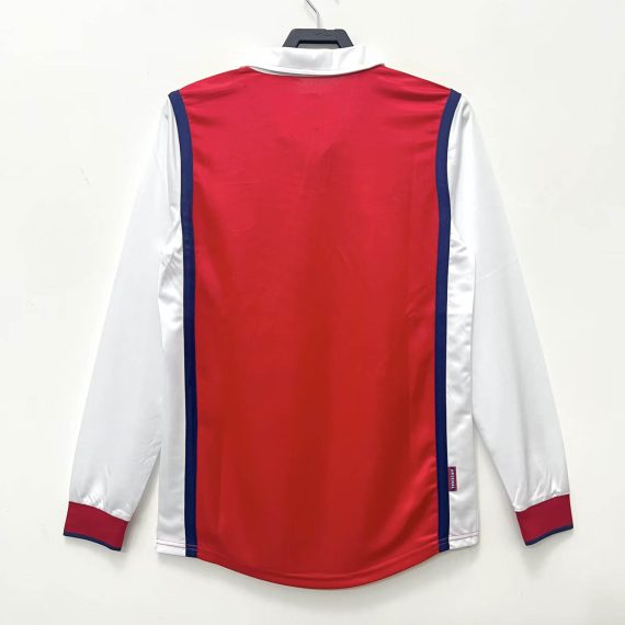 1998/1999 Retro Long Sleeve Arsenal Home Football Shirt