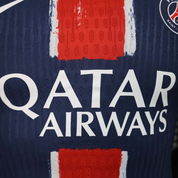 2024/2025 Player Version Psg Paris Saint-Germain Home Football Shirt