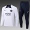 2022/2023 Psg Paris Saint-Germain Half-Pull Training Suit White Set