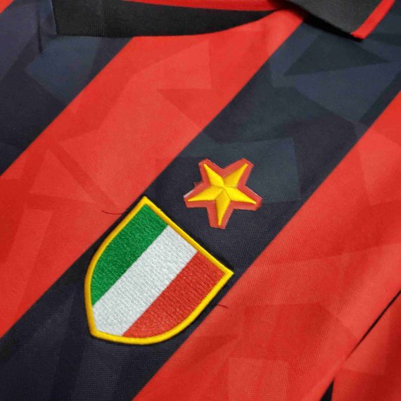 1993/1994 Retro AC Milan Home Football Shirt