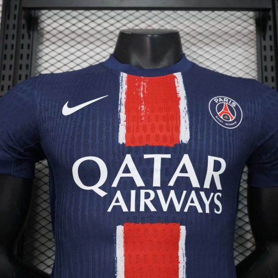 2024/2025 Player Version Psg Paris Saint-Germain Home Football Shirt