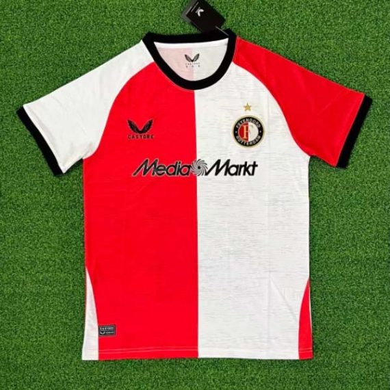 2024/2025 Feyenoord Rotterdam Home Football Shirt