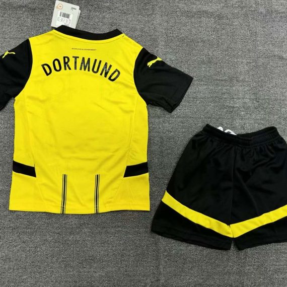2024/2025 Dortmund Home Football Shirt Kids Size Suit