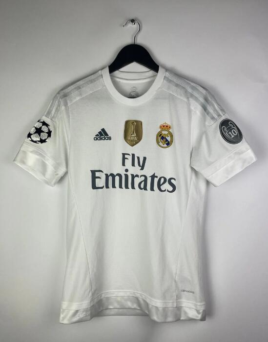 2015/2016 Retro Real Madrid Home Football Shirt