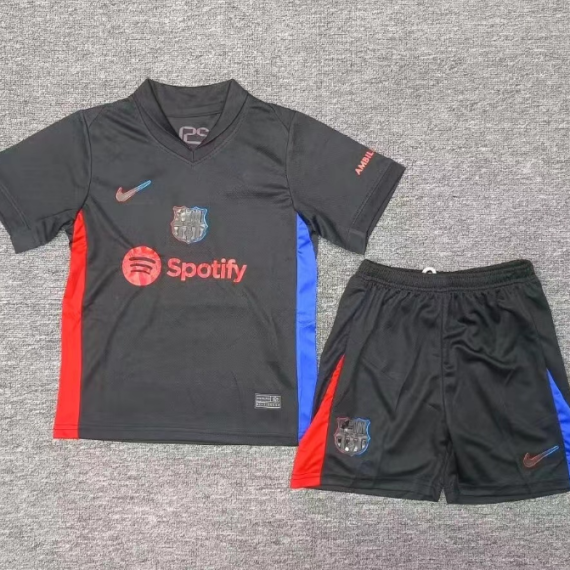 2024/2025 Barcelona Away Football Shirt Kids Size Suit