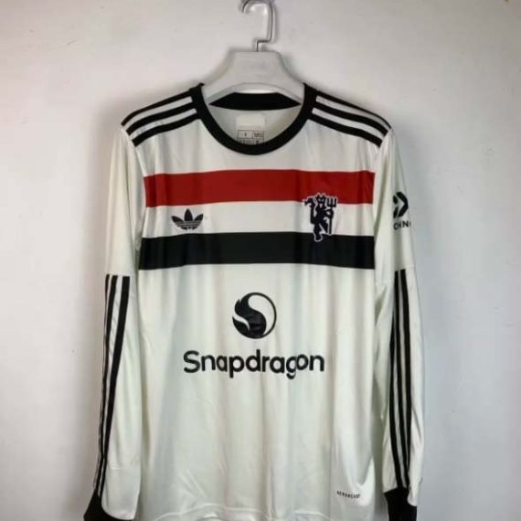 24/25 Long Sleeve Manchester United Third Away Football Shirt