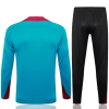 24/25 Paris Saint-Germain Training Suit Green Football Shirt Set Kids Size Suit