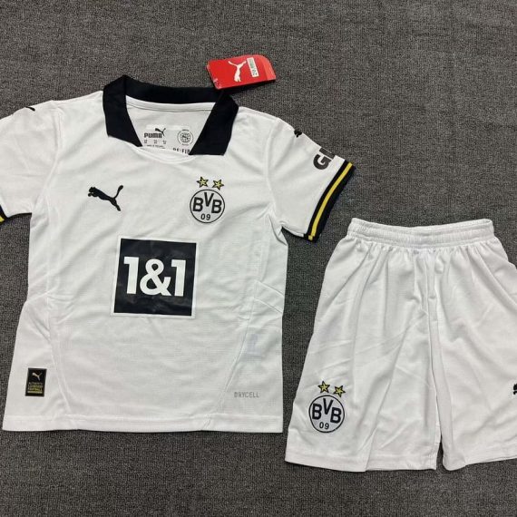 24/25 Dortmund Third Away Football Shirt Kids Size Suit