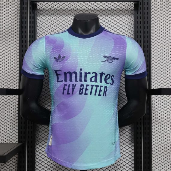24/25 Player Version Arsenal Third Away Football Shirt
