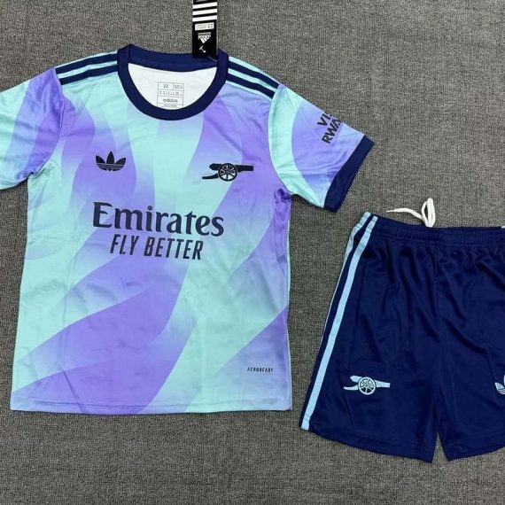 24/25 Arsenal Third Away Football Shirt Kids Size Suit