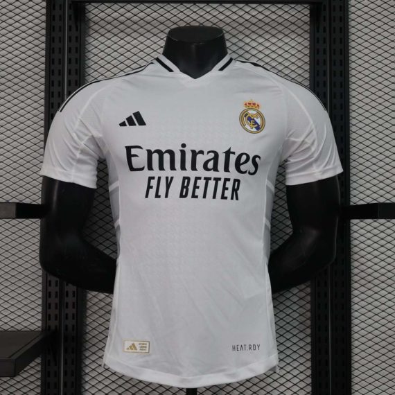 24/25 Player Version Real Madrid Home Football Shirt