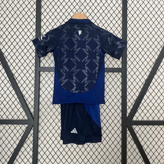 24/25 Manchester United Away Football Shirt Kids Size Suit