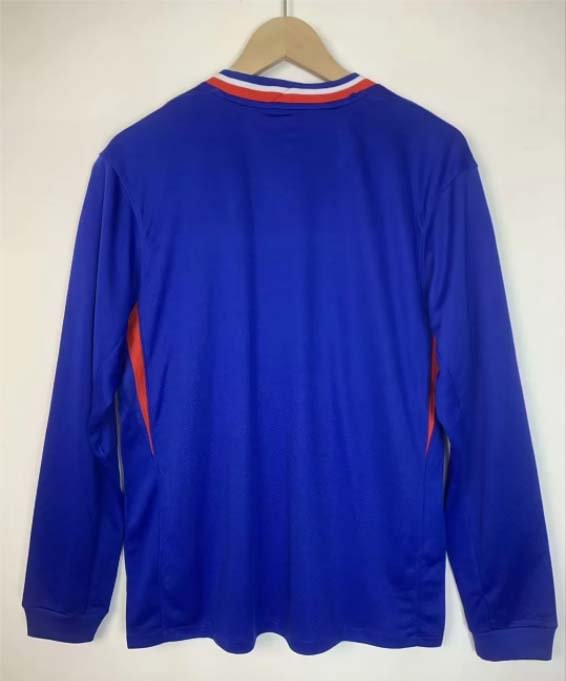 2024 Long Sleeve France Home Football Shirt