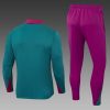 24/25 Psg Paris Saint-Germain Half-Pull Training Suit Blackish green Set