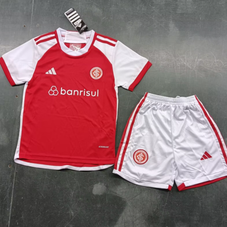 24/25 Internacional Home Football Shirt Kids Size Suit