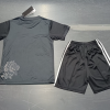 24/25 Real Madrid Black Y3 Football Shirt Kids Size Suit
