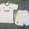 23/24 Real Madrid Home Football Shirt Kids Size Suit