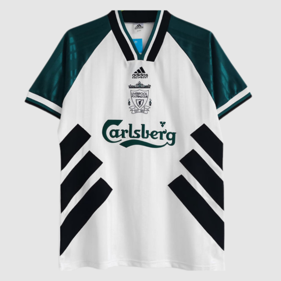 93/95 Liverpool Away Carlsberg Retro Soccer Jersey