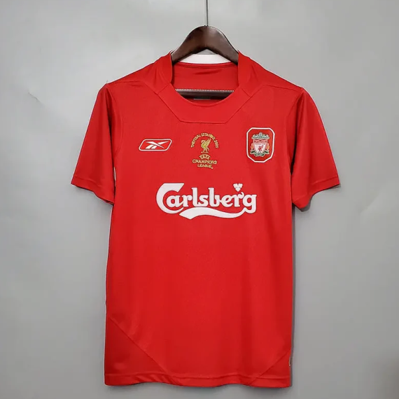 04/05 Retro Liverpool Football Shirt Home