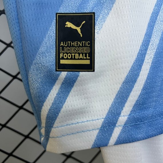 25/26 Manchester City Home Football Shirt Kids Size Suit