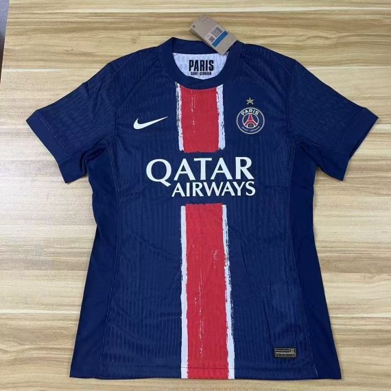 24/25 Player Version Paris Saint-Germain #25 Champions League Home Match Collector Jersey