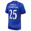 25/26 Chelsea #25 World Champions Football Jersey Shirt