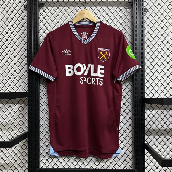 25/26 West Ham United Home Football Shirt