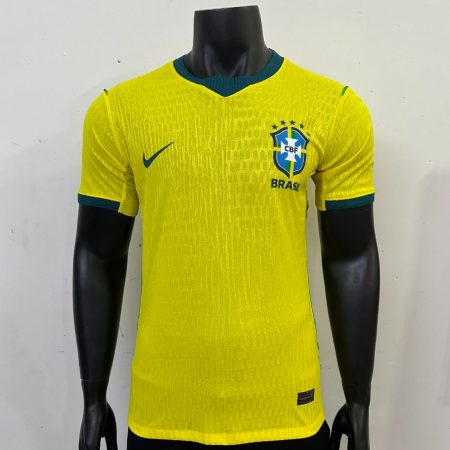 26/27 Player Version Brazil Home Football Shirt