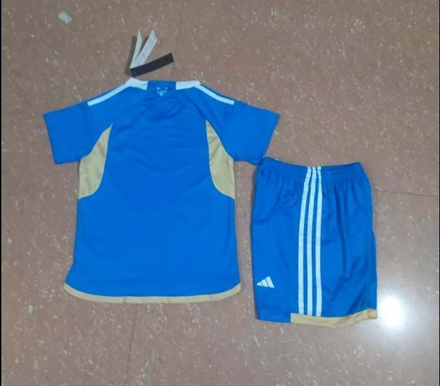 2023/2024 Leicester City Home Football Jersey Shirt Kids Size Suit