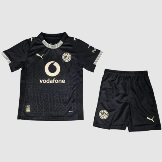 25/26 Borussia Dortmund Black Special Edition Kids Size Suit