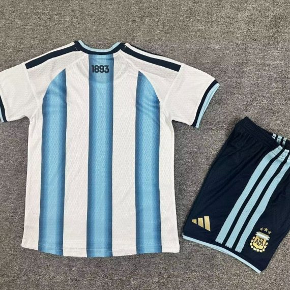 26/27 Argentina Home Football Shirt Kids Size Suit