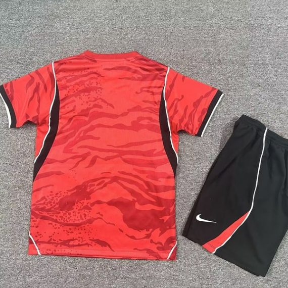 26/27 South Korea Home Football Shirt Kids Size Suit