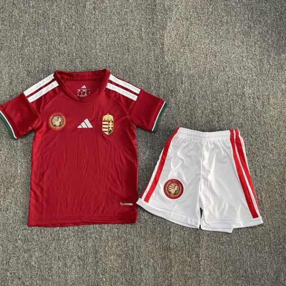 26/27 Hungary Home Football Shirt Kids Size Suit
