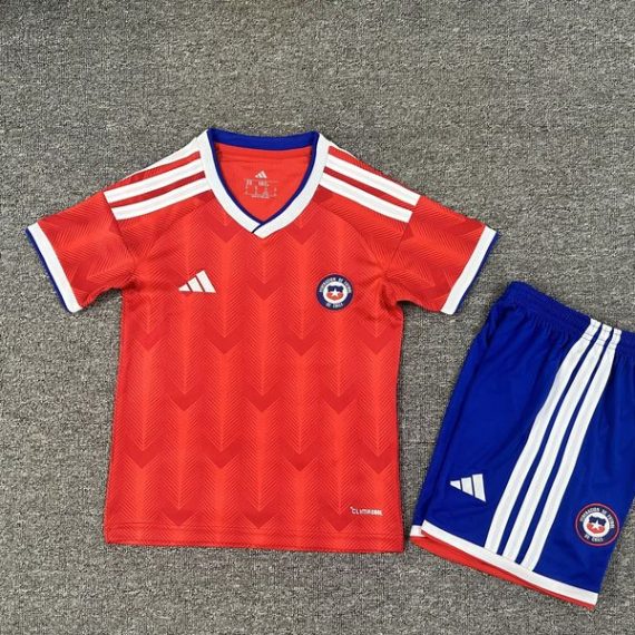 26/27 Chile Home Football Shirt Kids Size Suit