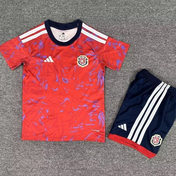 26/27 Costa Rica Home Football Shirt Kids Size Suit
